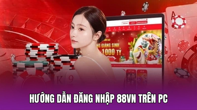 Hướng dẫn đăng nhập 88vn nhanh gọn trên PC